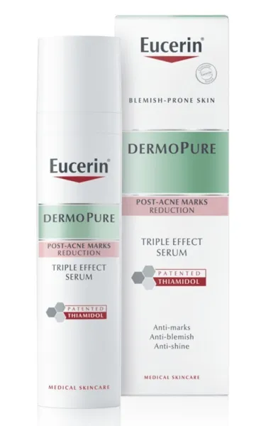 EUCERIN DermoPure odą atkuriantis serumas į aknę linkusiai odai 40ml